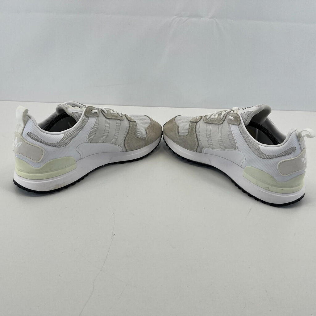 Adidas ZX 700 HD Trainers UK Men's size 12 White Mesh Running Shoes Gym Casual
