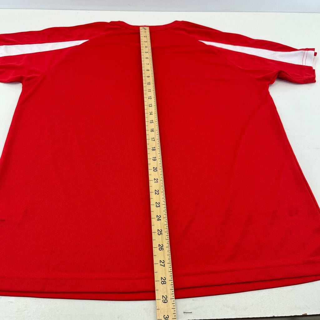 AWDis Retro Coca-Cola Football Shirt Jersey Red & White size XL