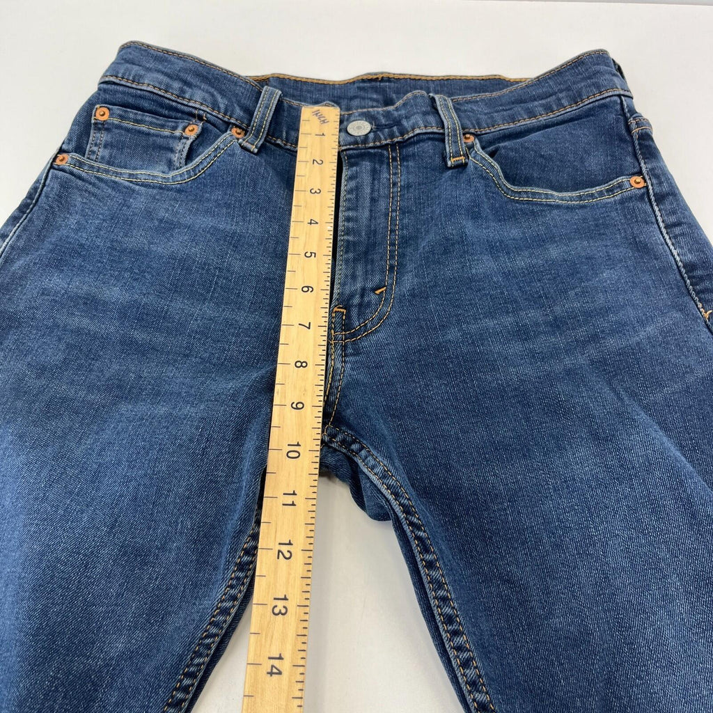 Levis 512 Slim Jeans W30" *L29" Men Blue Stretch Red Tab Zip Fly