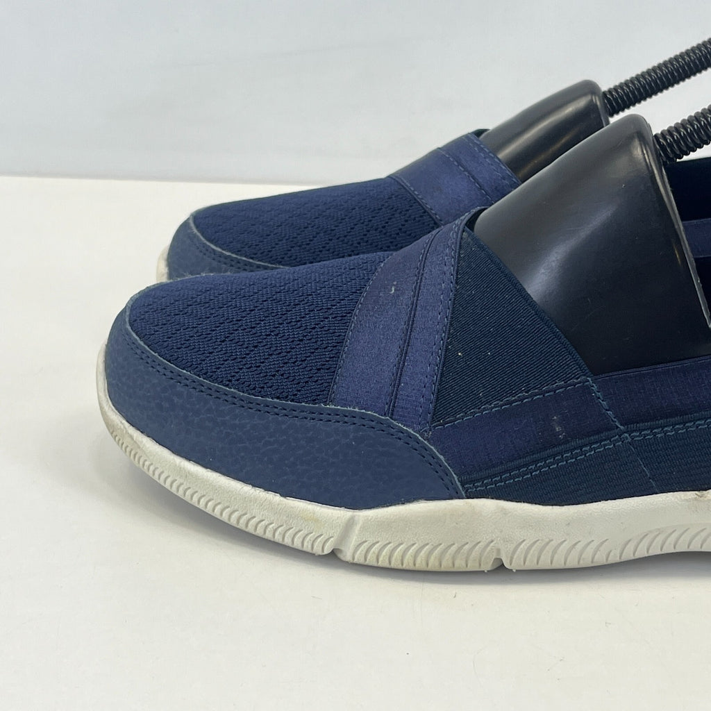 Skechers Women's Slip On Trainers Navy Blue size UK 7 EU 40