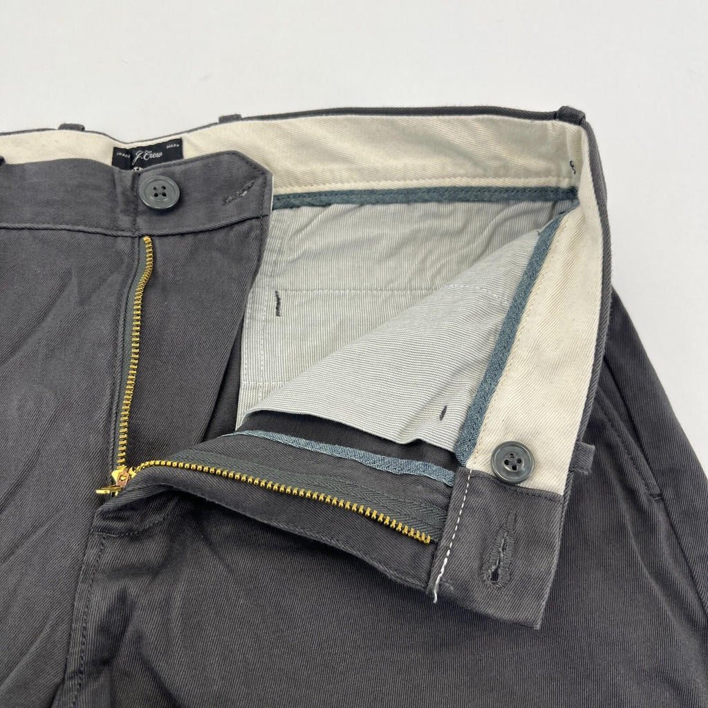 J Crew 770 Straight Fit Stretch Chino Trousers in Grey W29" L32" New with Tags