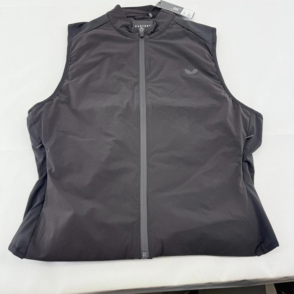 Castore Womens Padded Sport Gilet in Black size 18 Sleeveless Jacket Body Warmer