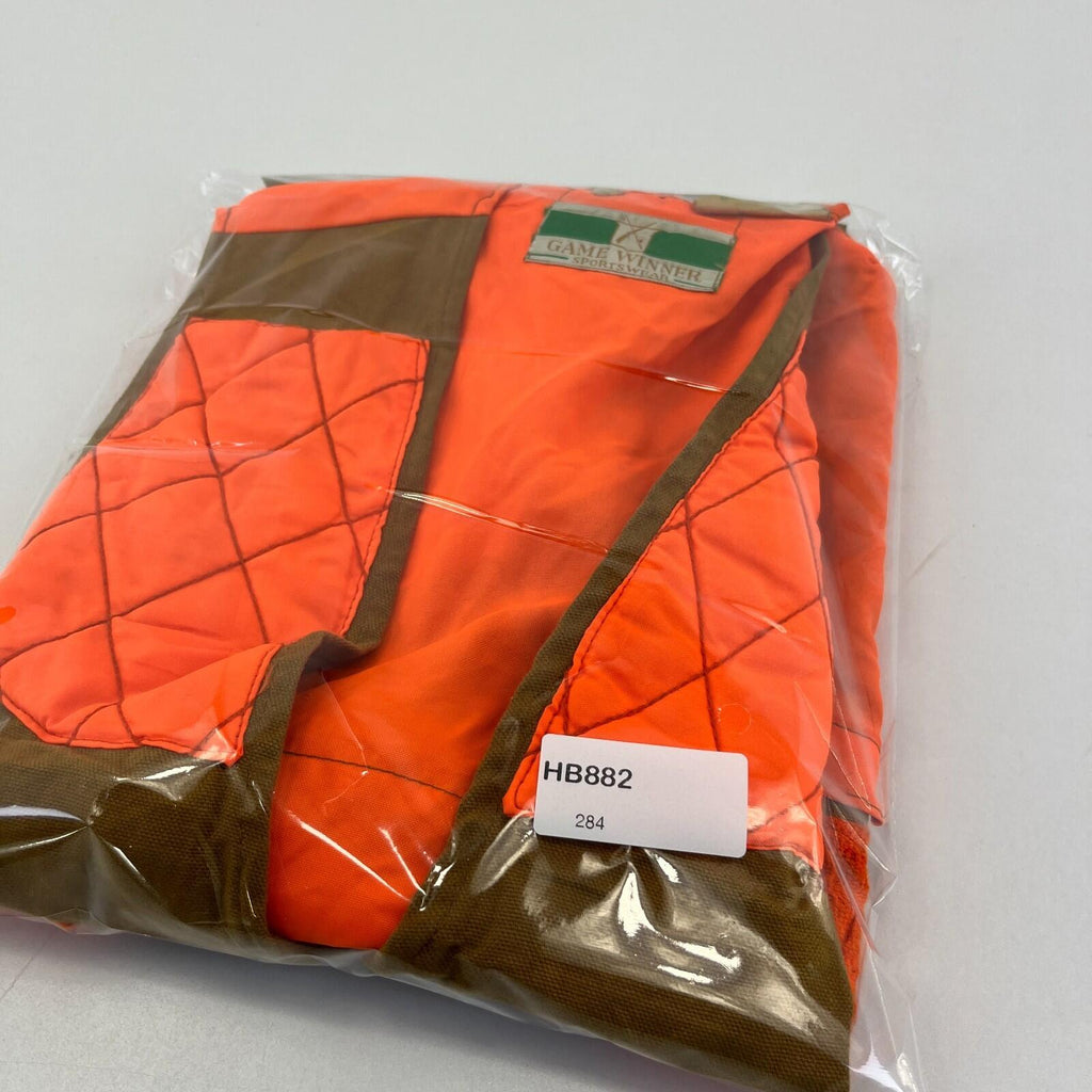 Vintage Game Winner Zipped Shooting Gilet with Cartridge Slots size Large