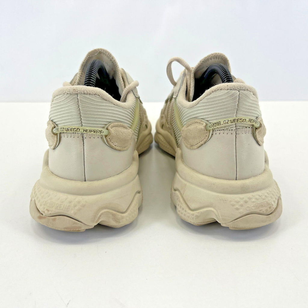 Adidas Ozweego Triple Beige Trainers size UK 7   EU 40 2/3 Leather & Mesh Chunky