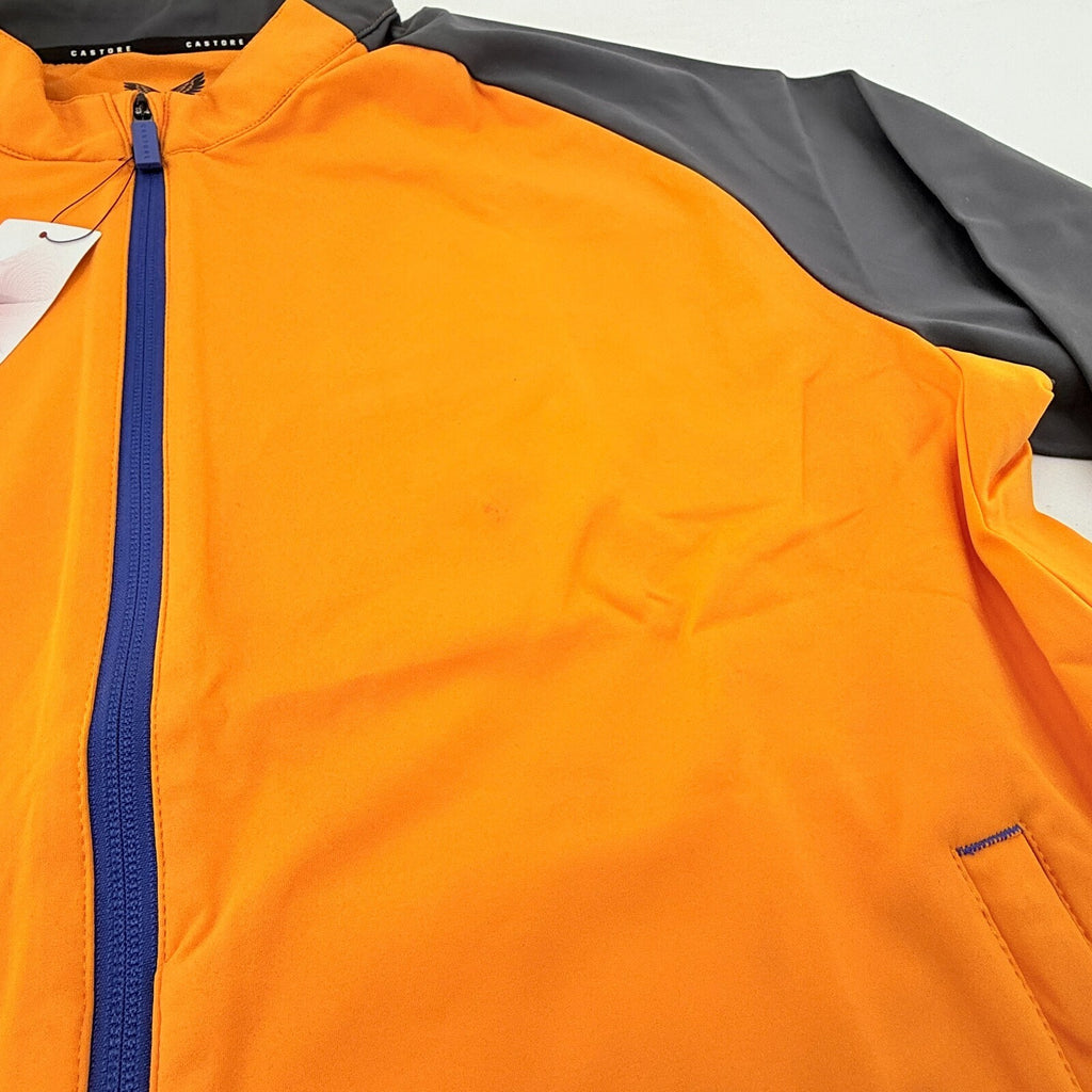 Castore Women’s Soft Shell Training Jacket in Orange & Black size 18