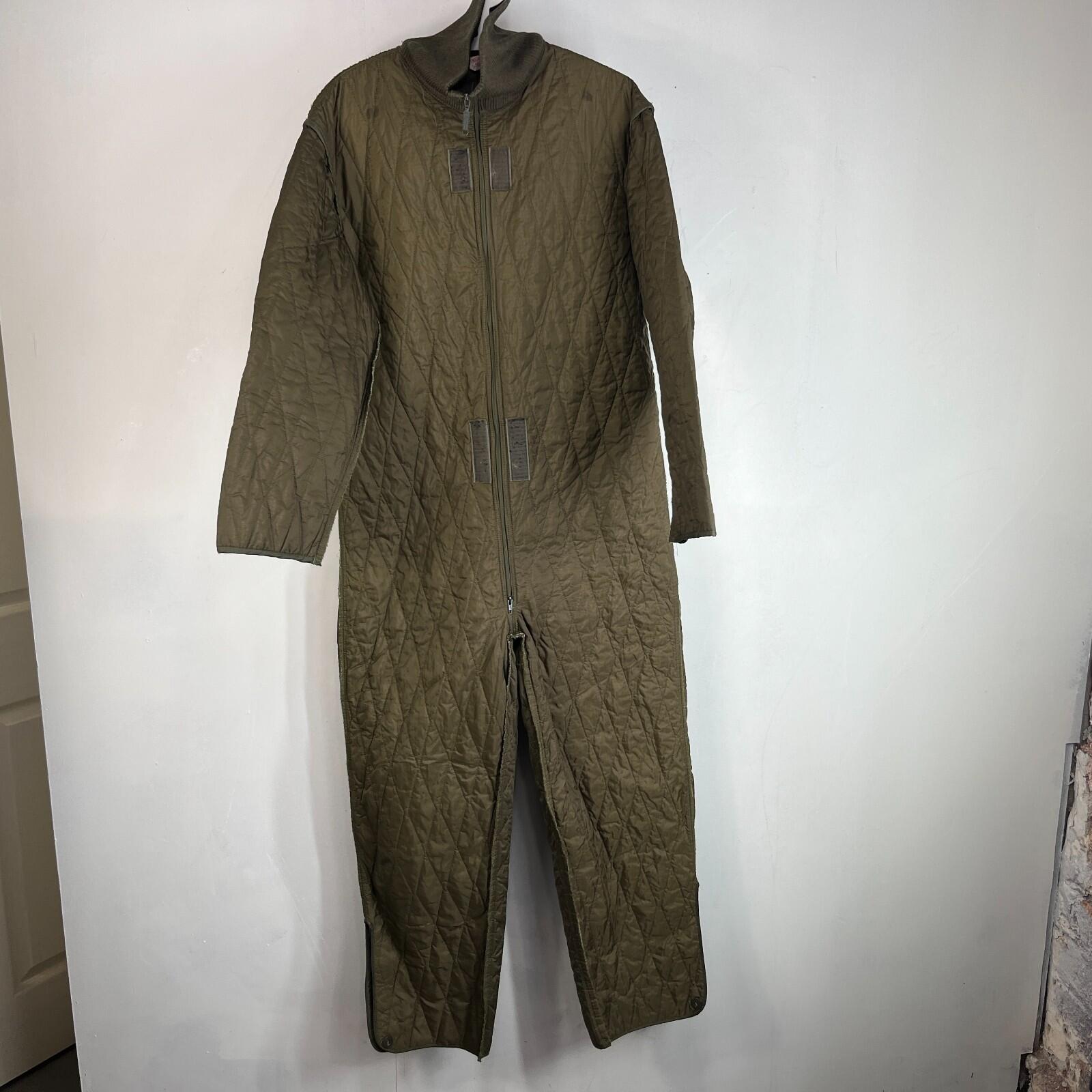 German Bundeswehr Army Coveralls Quilted Liner Gr.13 Tank Suit Boiler Overalls