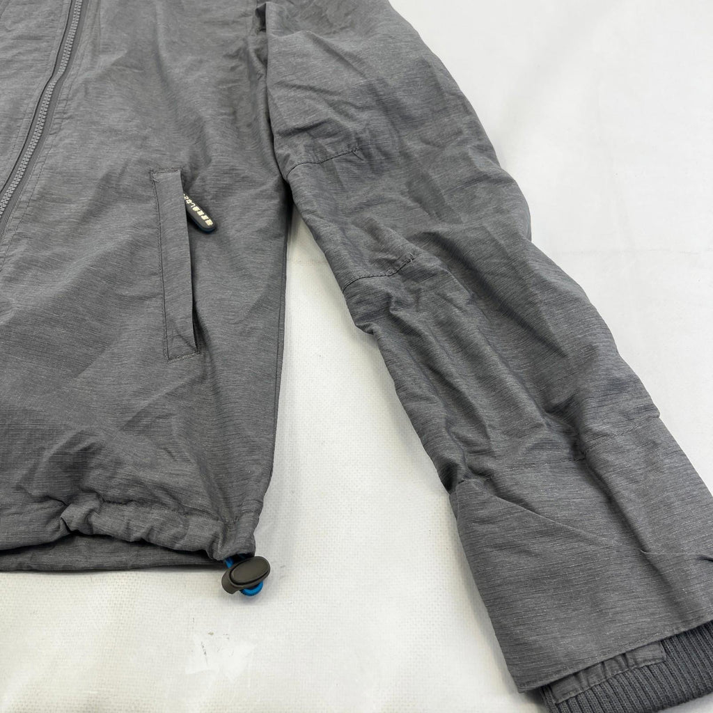 SuperDry Original Windcheater Jacket in Grey/Blue size Small Hooded