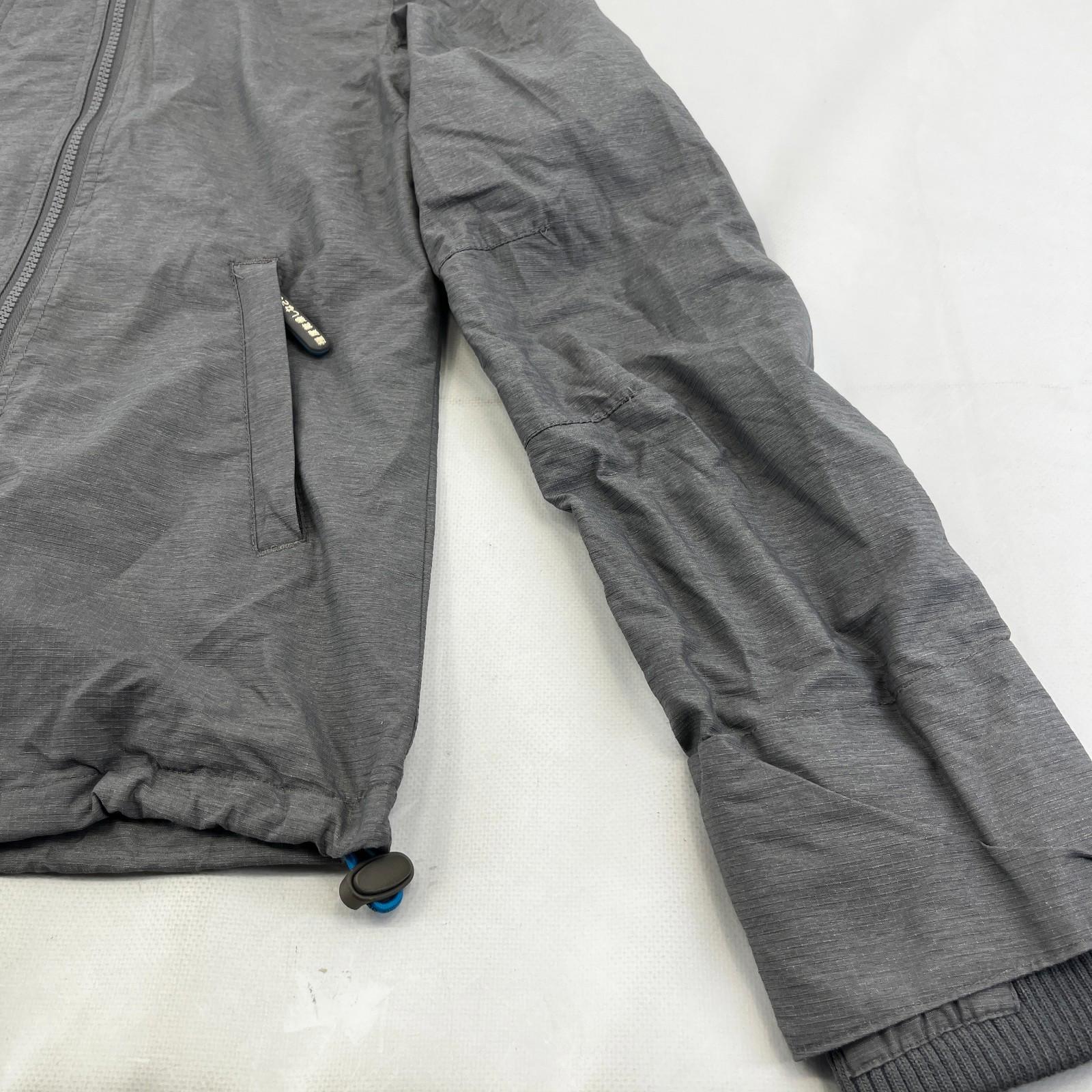 SuperDry Original Windcheater Jacket in Grey/Blue size Small Hooded