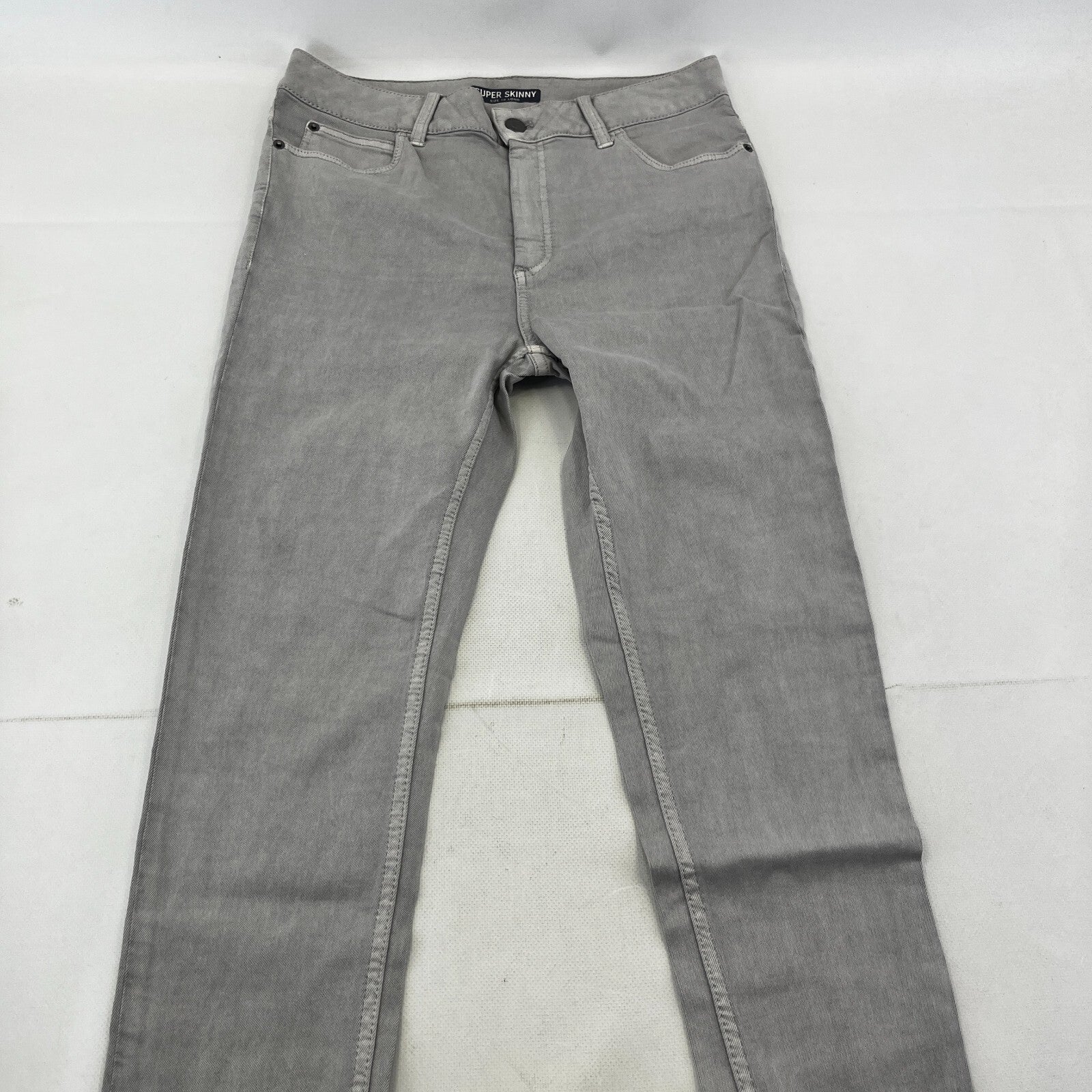 Marks & Spencer Light Grey Super Skinny Jeans - UK size 10L - BNWOT