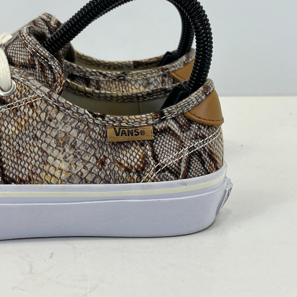 Vans Off The Wall Classic Snake Print Shoes size UK 4 EU 36.5