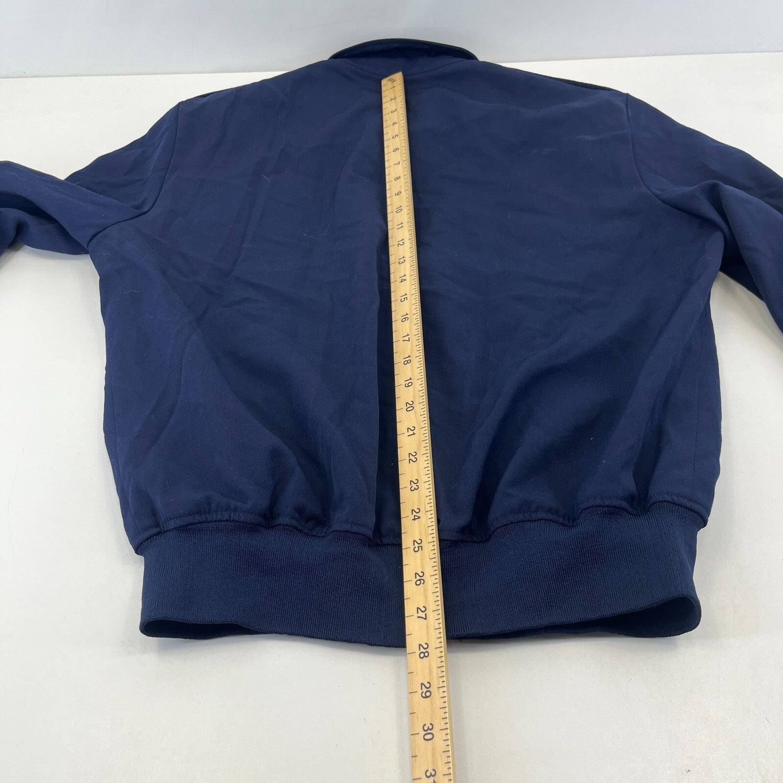 USAF Air Force Dress Bomber Jacket size 44L Navy Blue