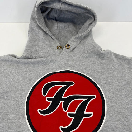 2023 Foo Fighters Hoodie in Grey size Large - Made in UK