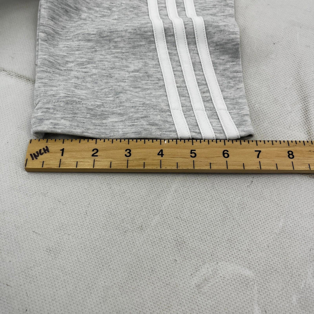 Manchester United Adidas Baggy Cropped Women's Sweatshirt Light Grey size Medium