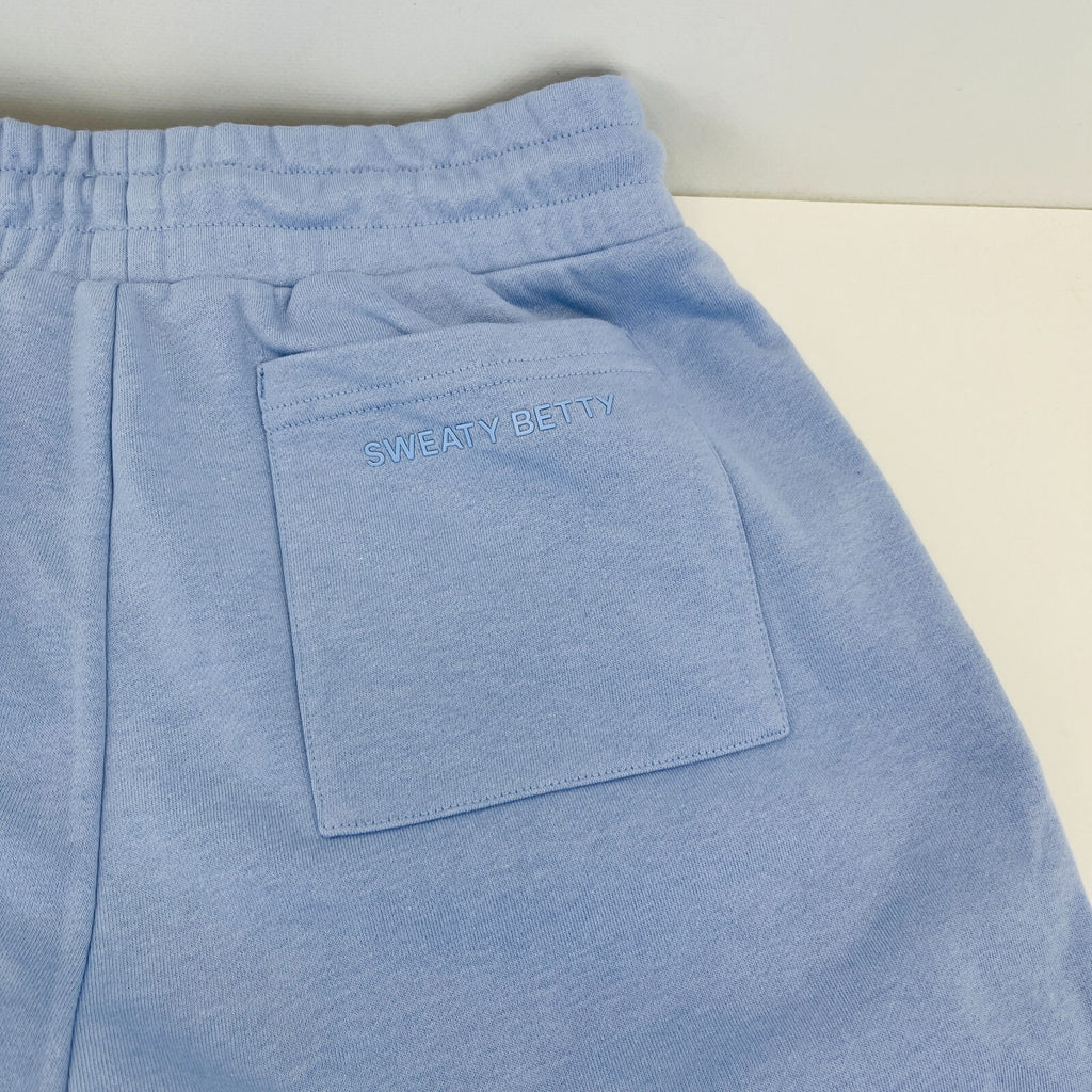 Sweaty Betty Revive Track Pant Wide Leg Joggers in Glacier Blue size Small - New