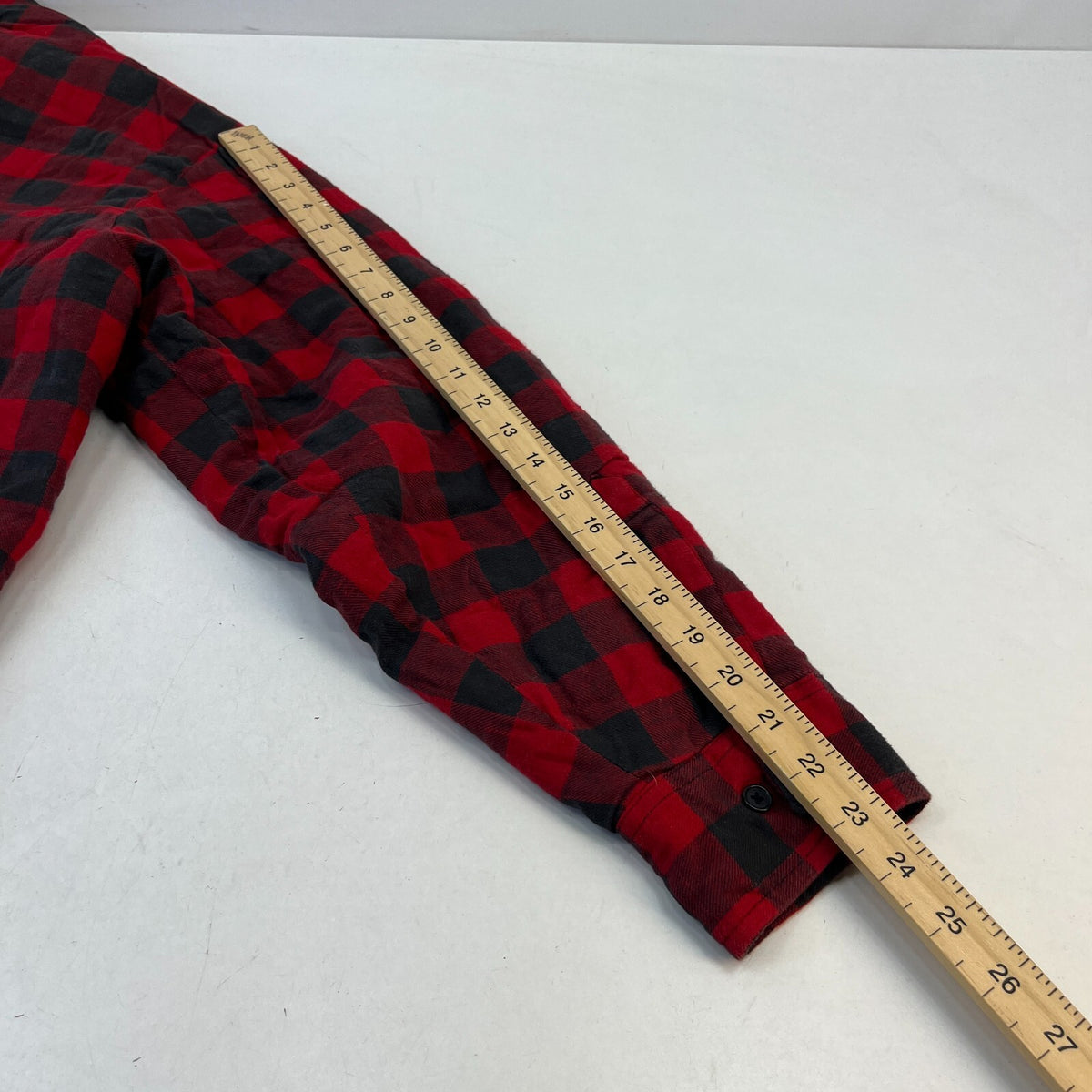 David Taylor Men's Insulated Quilt Lined Shacket Jacket Lumberjack Shirt size L