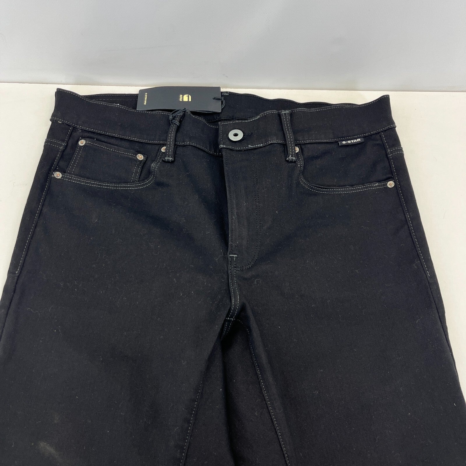 G-Star Raw 3301 High Skinny Jeans Pitch Black Women's size W29" L30"