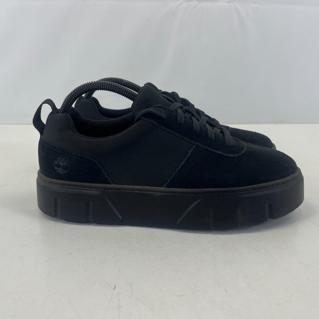 Timberland Platform Shoes Women’s size UK 6 EU 39 Triple Black Suede