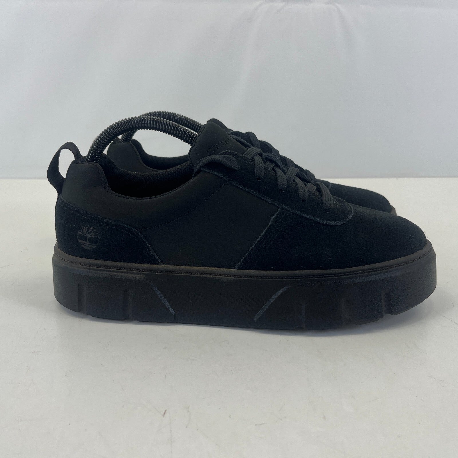 Timberland Platform Shoes Women’s size UK 6 EU 39 Triple Black Suede