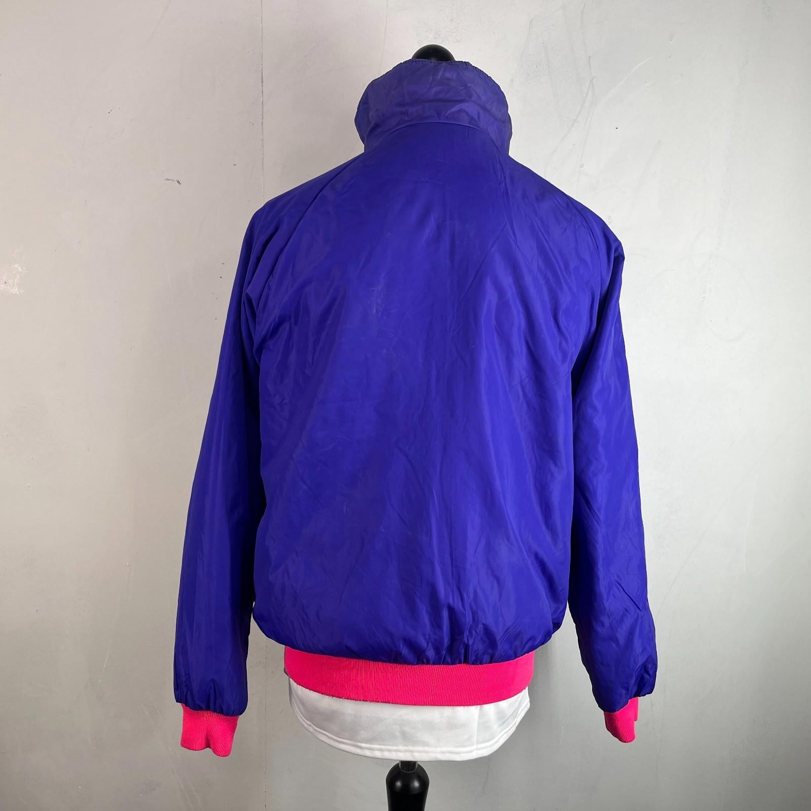 Vintage 1991 Columbia Reversible Ski/Snowboard Bomber Jacket Pink/Purple size L