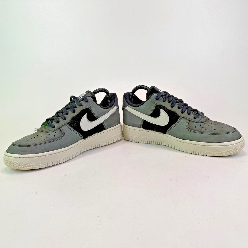 Nike Air Force 1 Low MEM 4 Grey & Black Fur/Bone - UK 6.5 EU 40.5 - DO6714-001