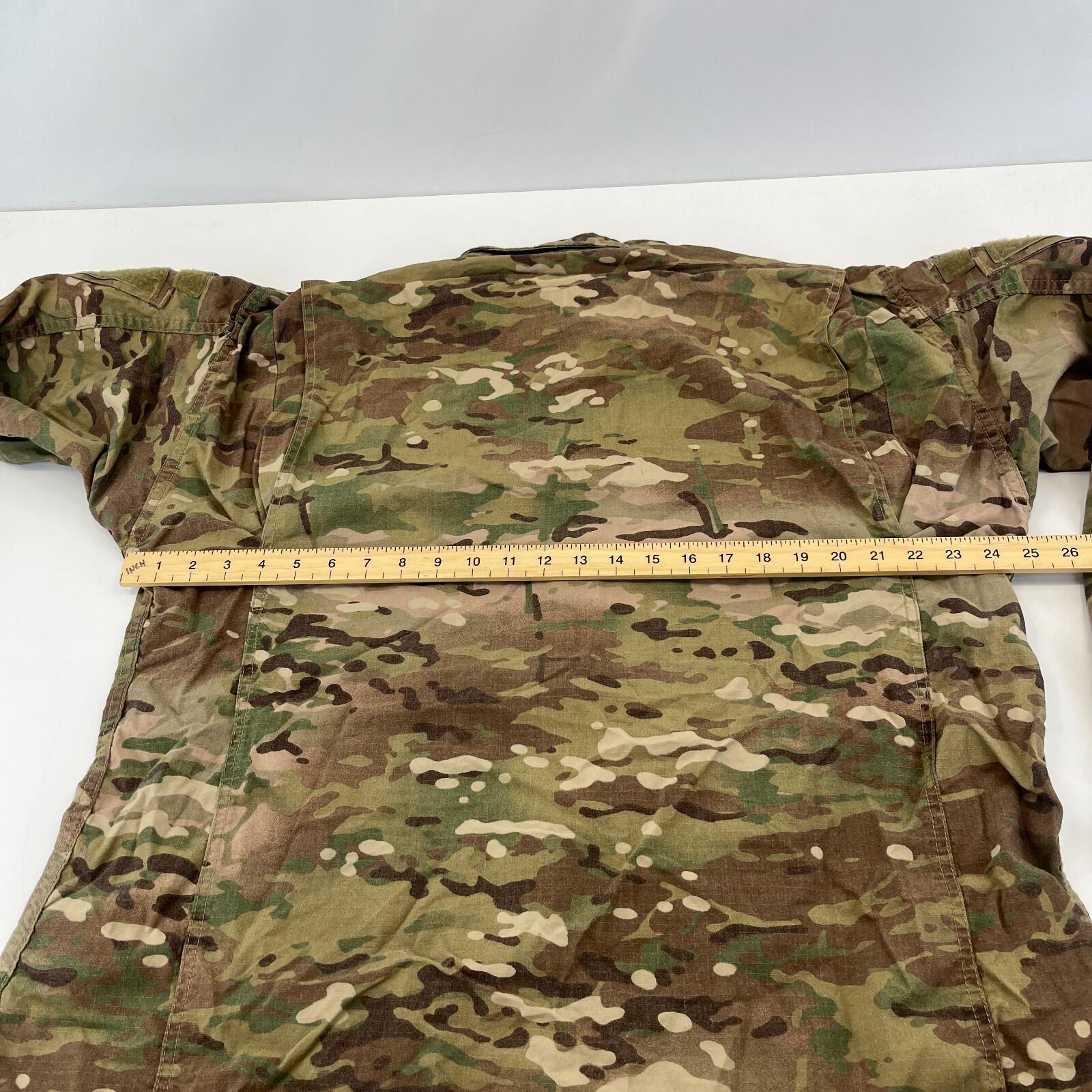 US Army Surplus Issue Woodland BDU Jacket Camo Combat Uniform size Large