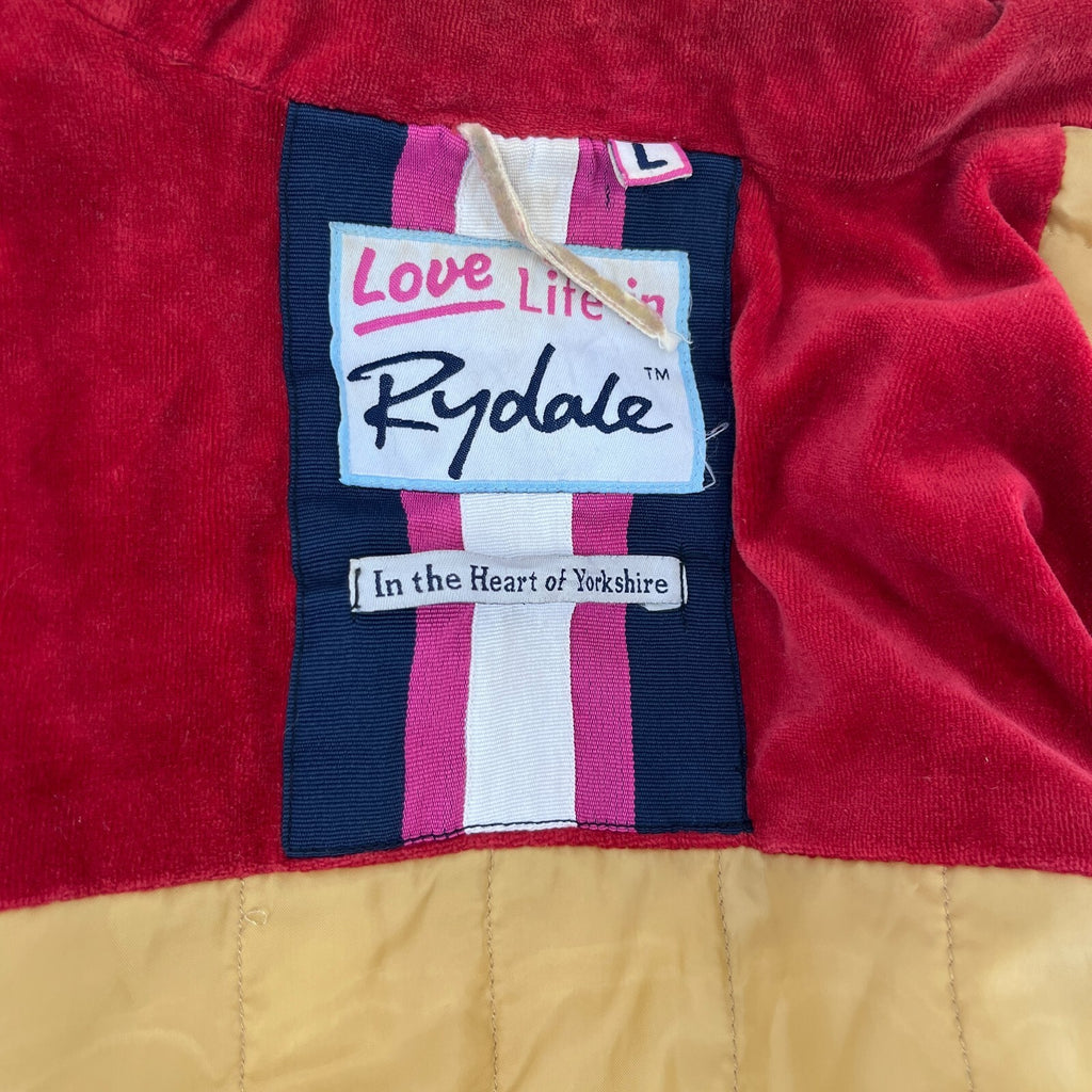 Rydale Women's Quilted Country Wear Jacket with Belt size Large Dark Brown