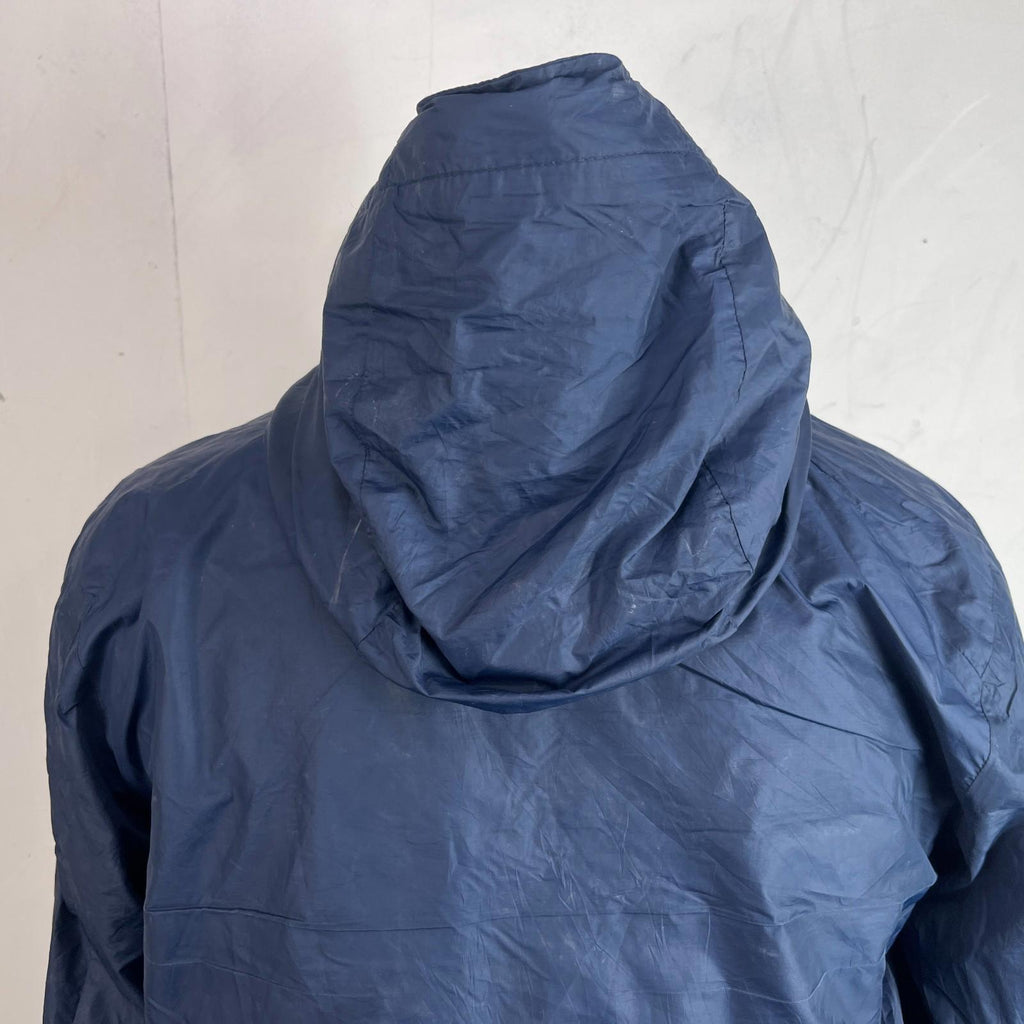 Nike Sportswear Jacket Men's size M Navy Blue Windrunner Windbreaker Hood Lined