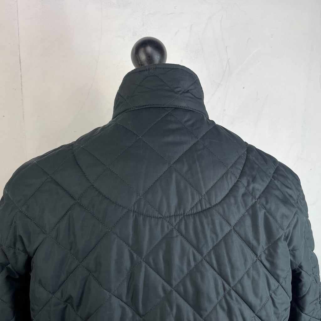 Barbour Chelsea Sportsquilt Jacket in Black Men's size Small