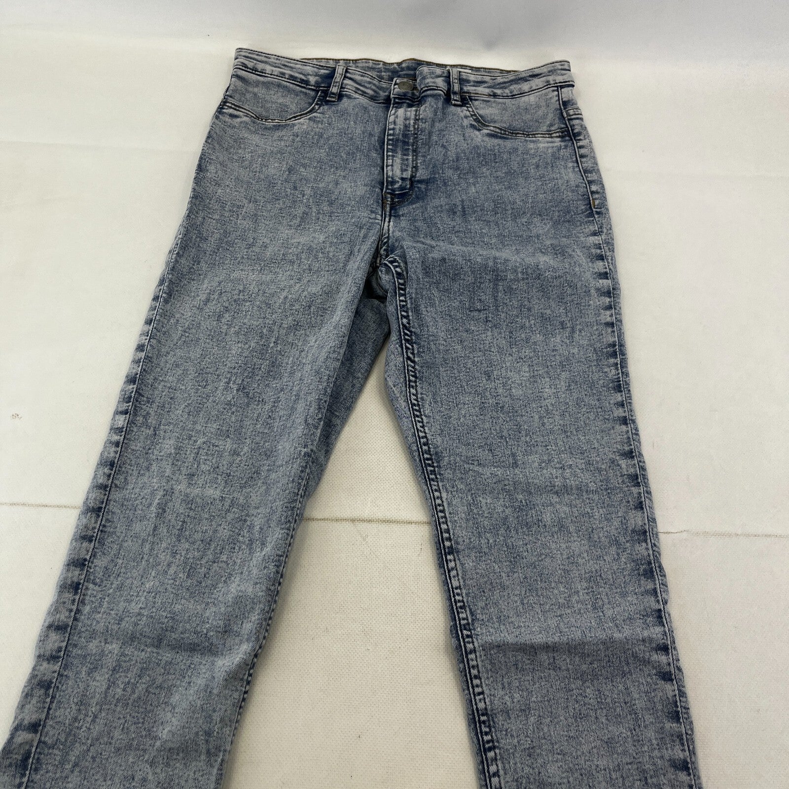 C&A Divided Stonewashed Blue Super Skinny Jeans - UK size 16R - BNWOT