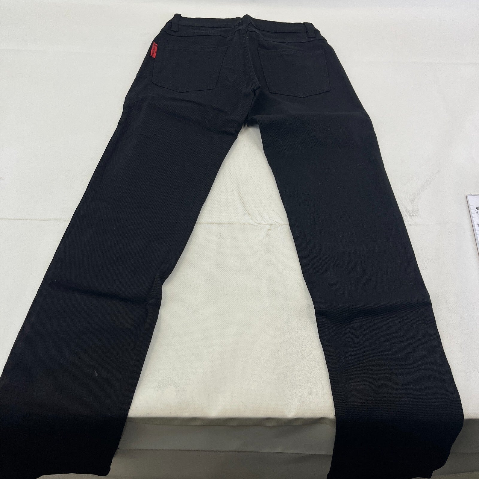 Criminal Damage Drainpipe Jeans Black W25 Skinny Fit Y2K Denim NWT Streetwear