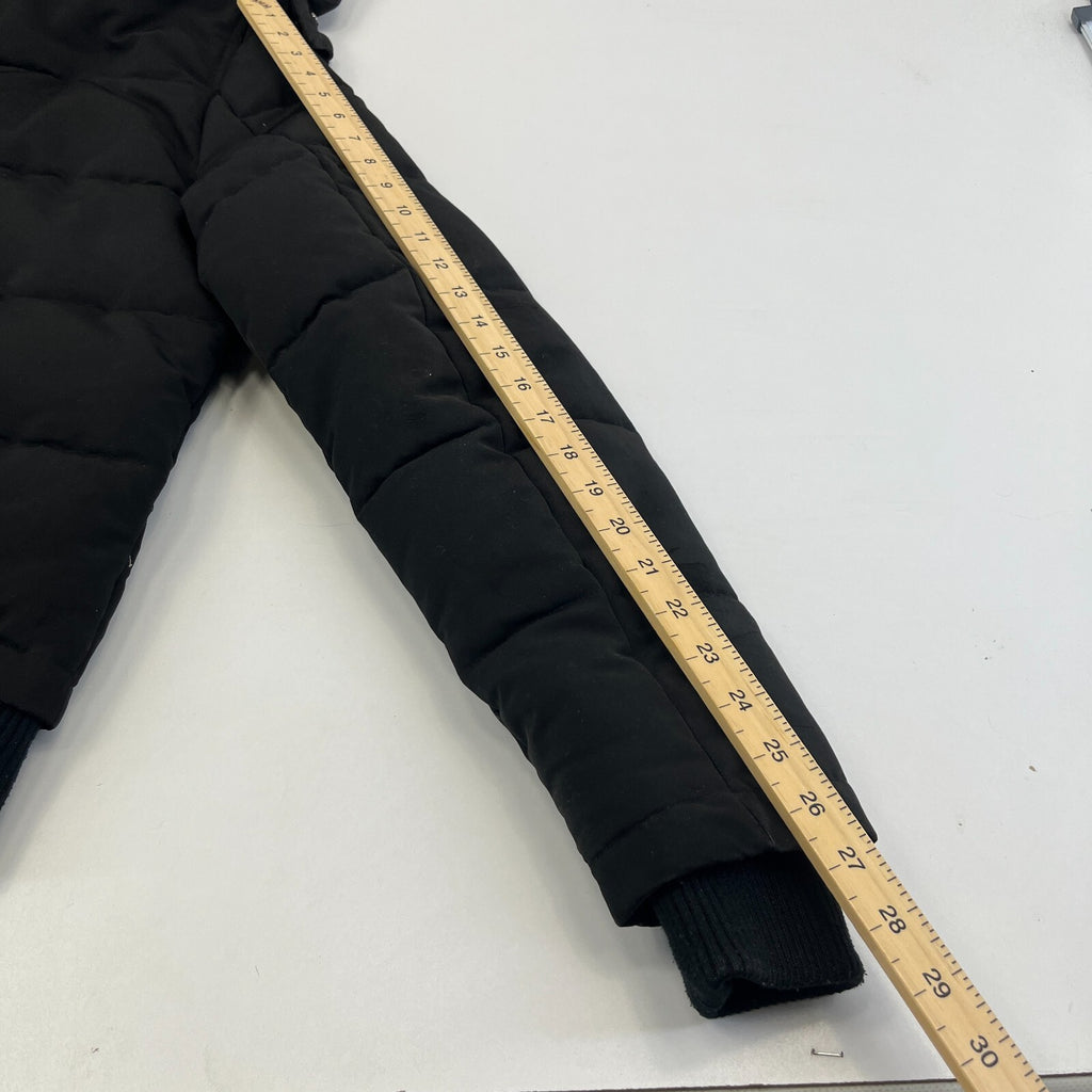Superdry Everest Mountain Parka in Black with Hood UK Women's size 12