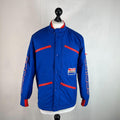 Vintage Adidas Insulated Team Jacket Mens Blue/Red UK size Small