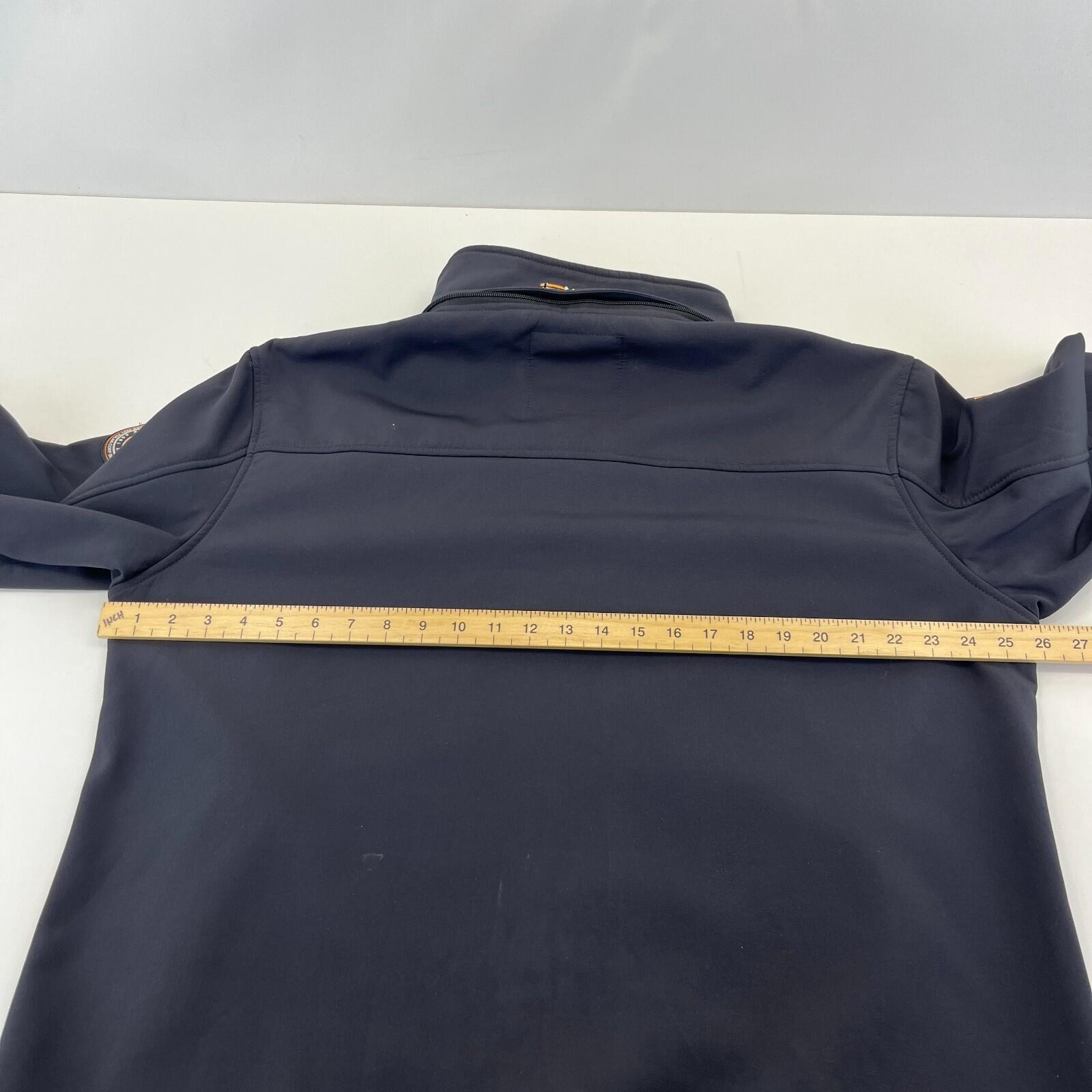 Geographical Norway Men's Softshell Jacket in Black UK size 2XL
