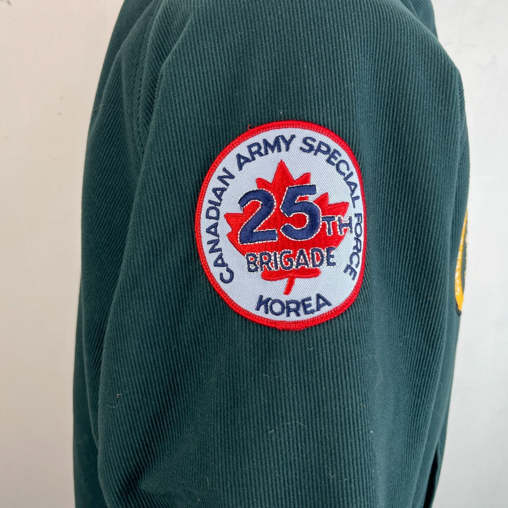 Canada Sportswear Varsity Jacket w/ Queen's Own Rifles & Korea Veteran Badge 2XL