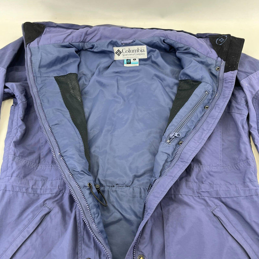 Columbia Women’s Core Waterproof Jacket size Large in 2 Tone Blue