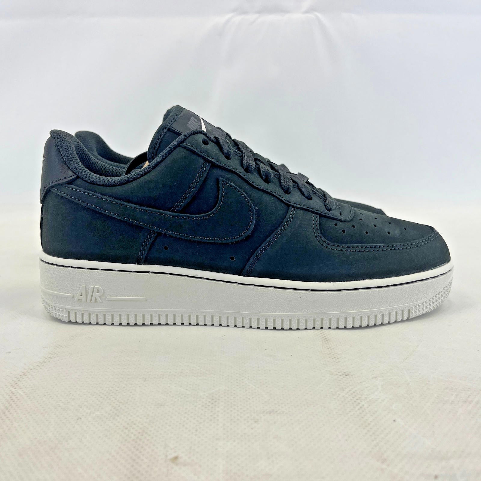 Nike Air Force 1 '07 Low Suede Black on White UK size 6 - DQ8571-001  New in Box