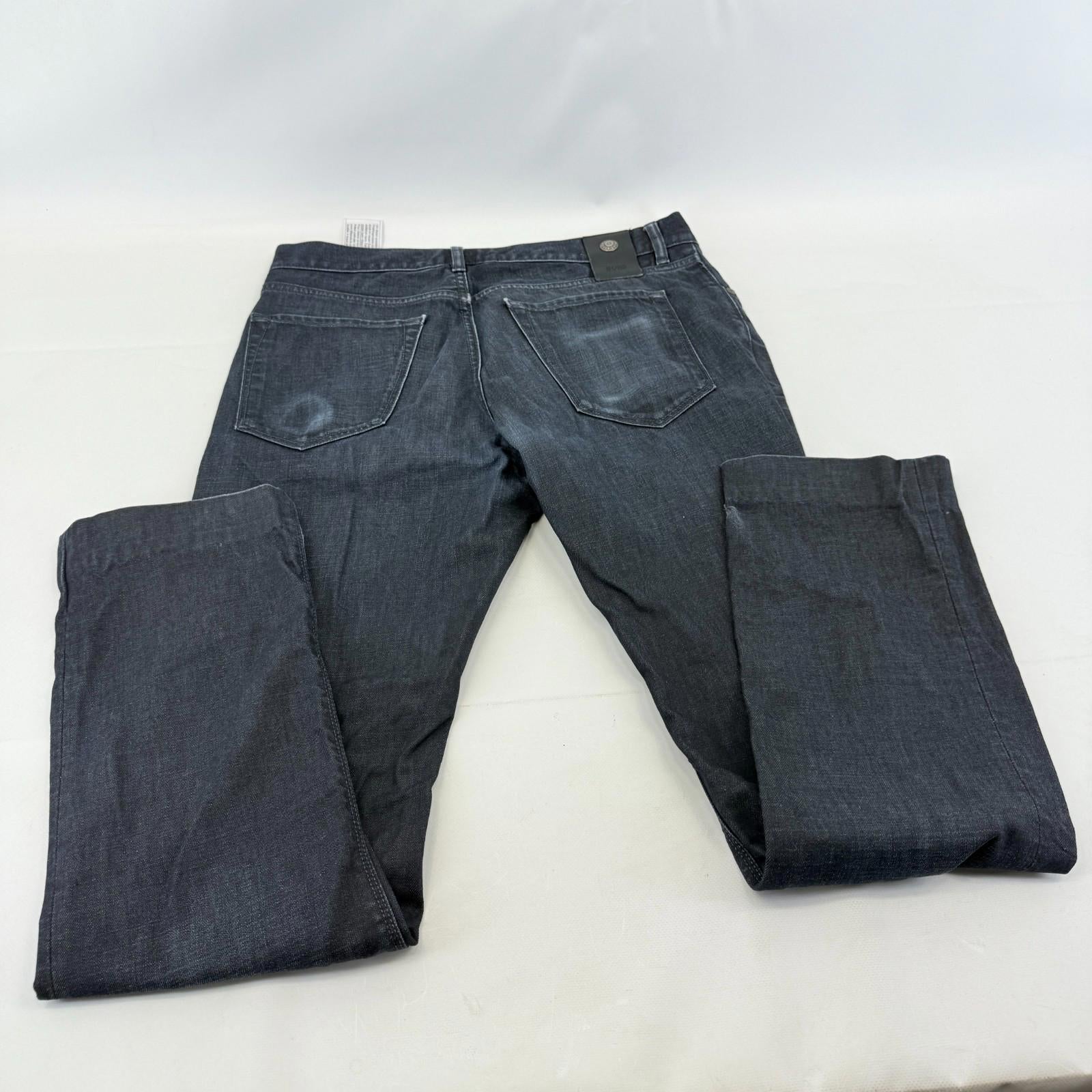 Hugo Boss Maine 1 Jeans W34" L32" Dark Blue Denim Zip Fly