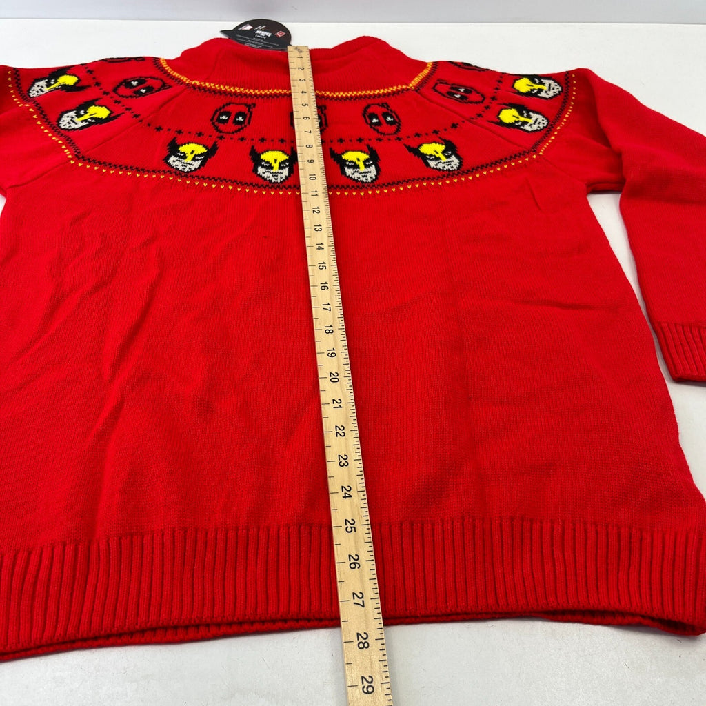 Deadpool & Wolverine Christmas Jumper Size XL Funny Novelty Pullover