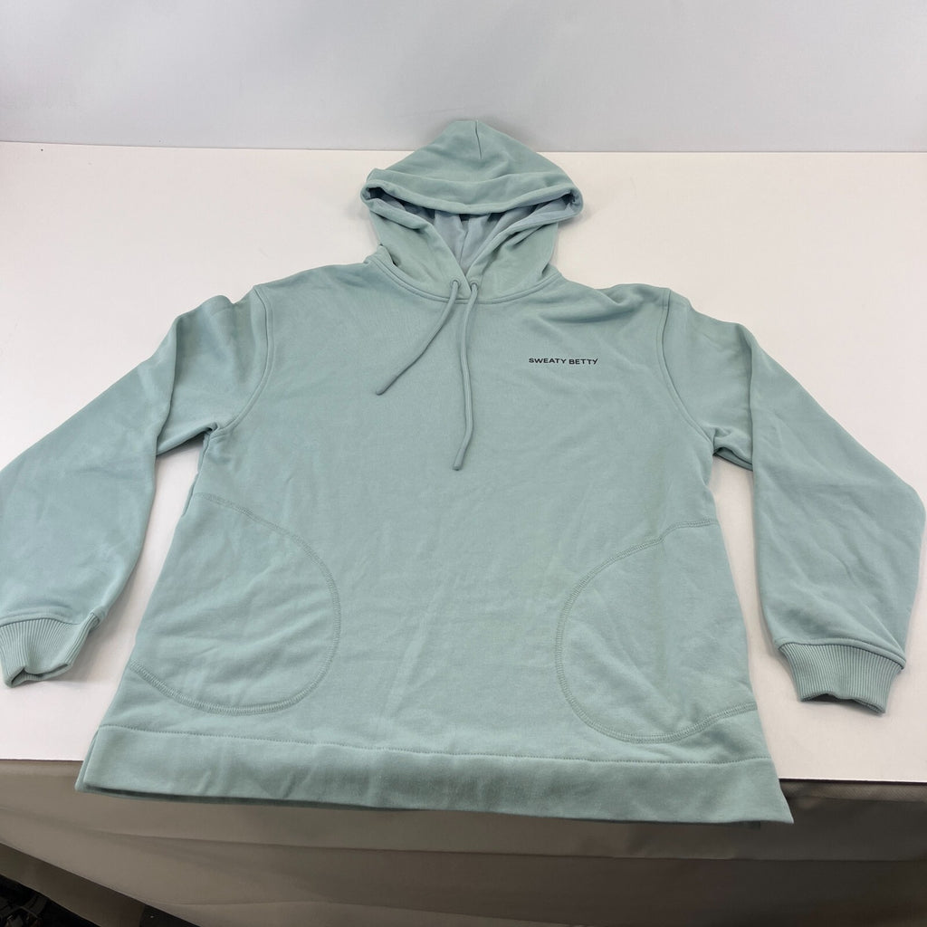 Sweaty Betty Longline Soft Feel Hoodie Mint Green size XS Oversized