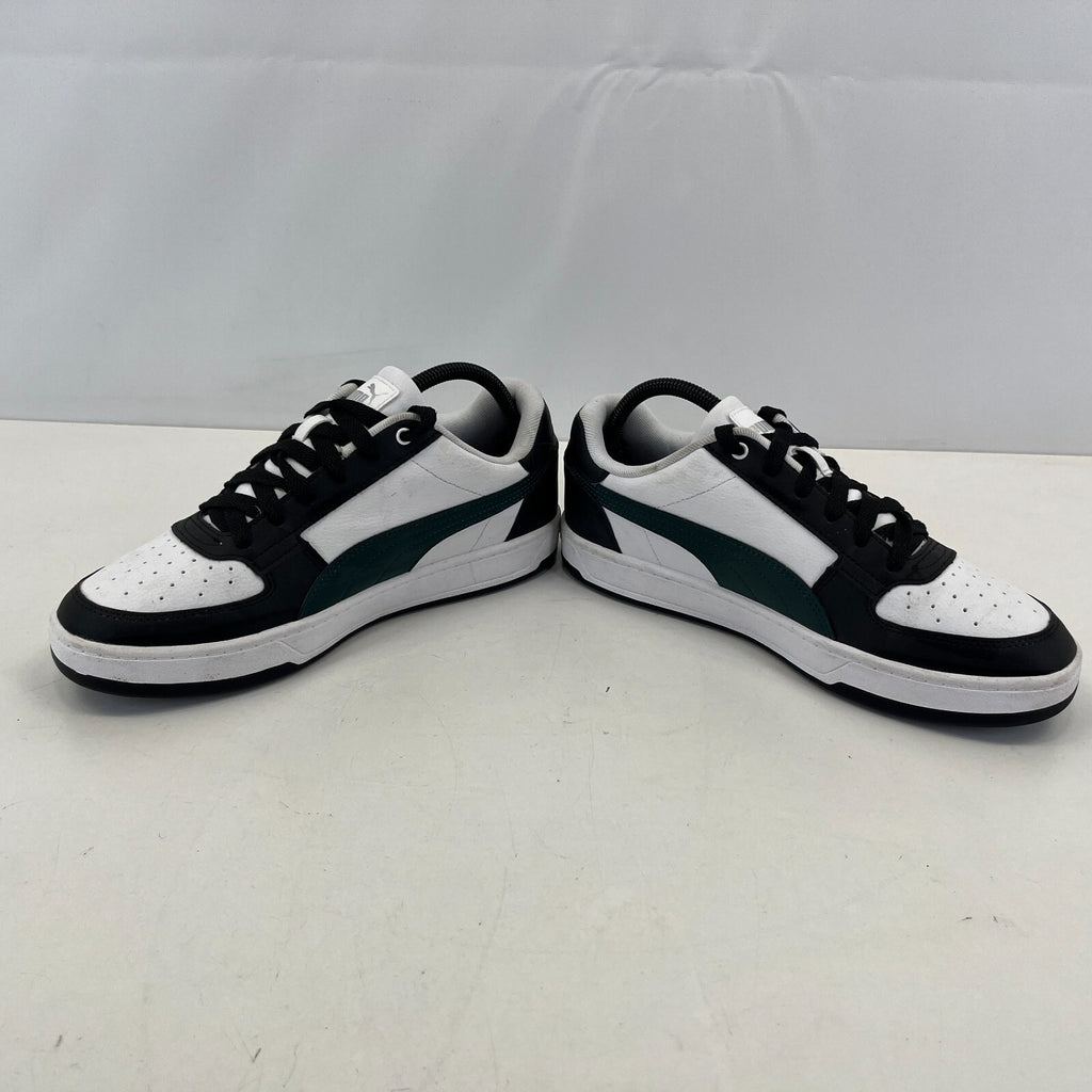 Puma Caven Trainers White Black Green 392290-58 Basketball size UK 7 - EU 40.5