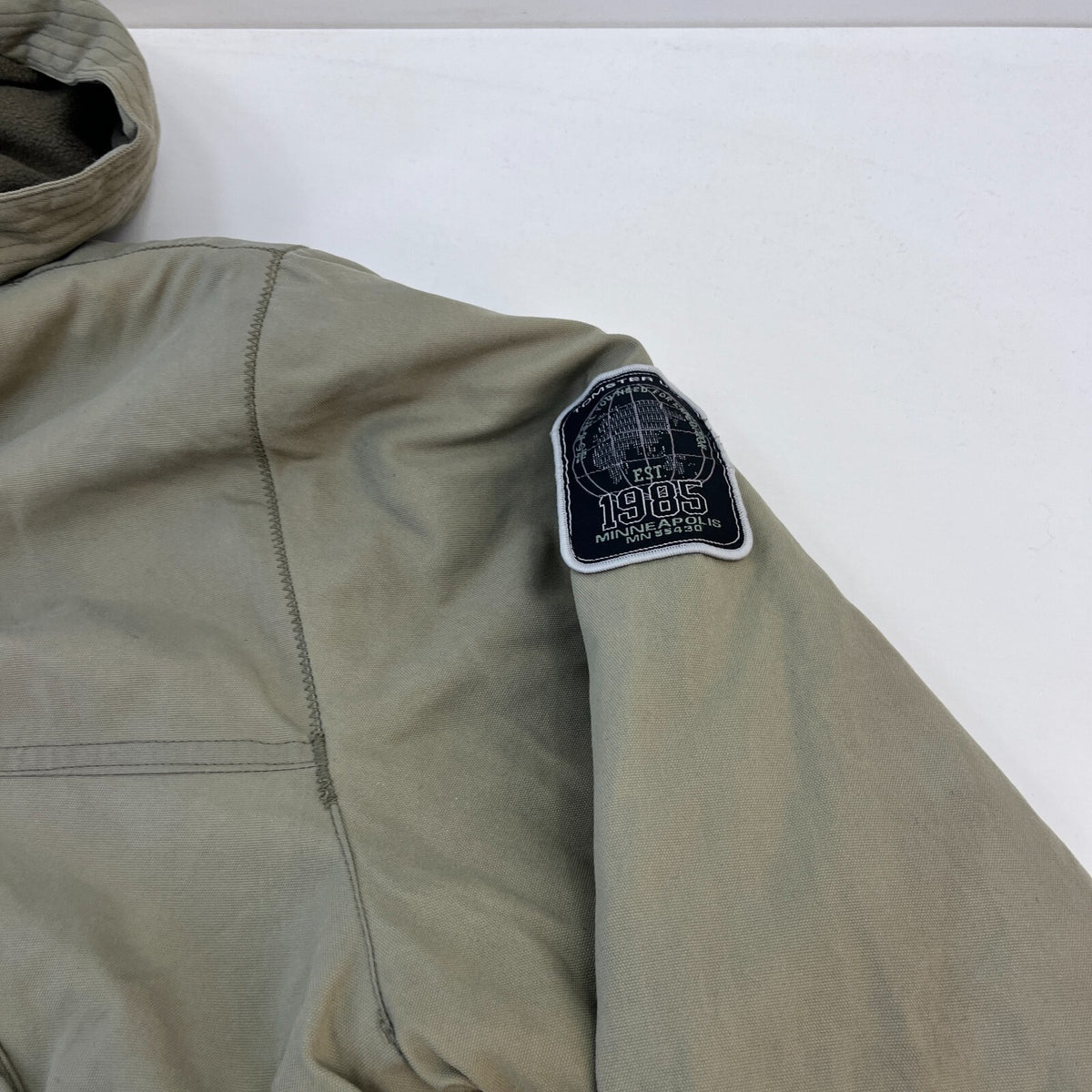 Tomster USA Ski Snowboard Pullover Anorak Jacket Downhill Skiing Green size L