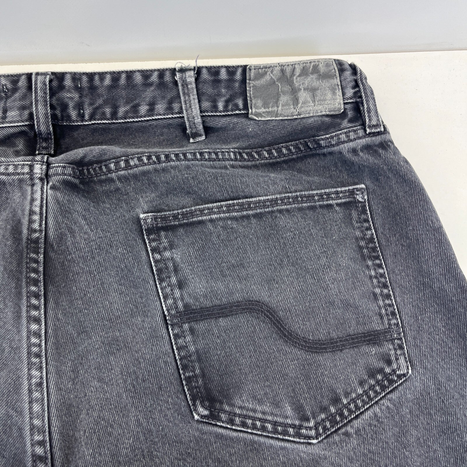 Fat Face Jeans Men's W40" L32" in Black Straight Leg