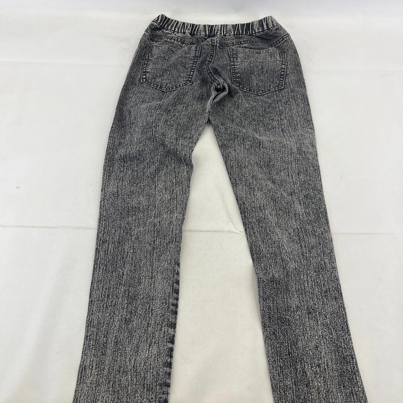 Criminal Damage Black Stonewash Jeggings UK size 6 NWOT