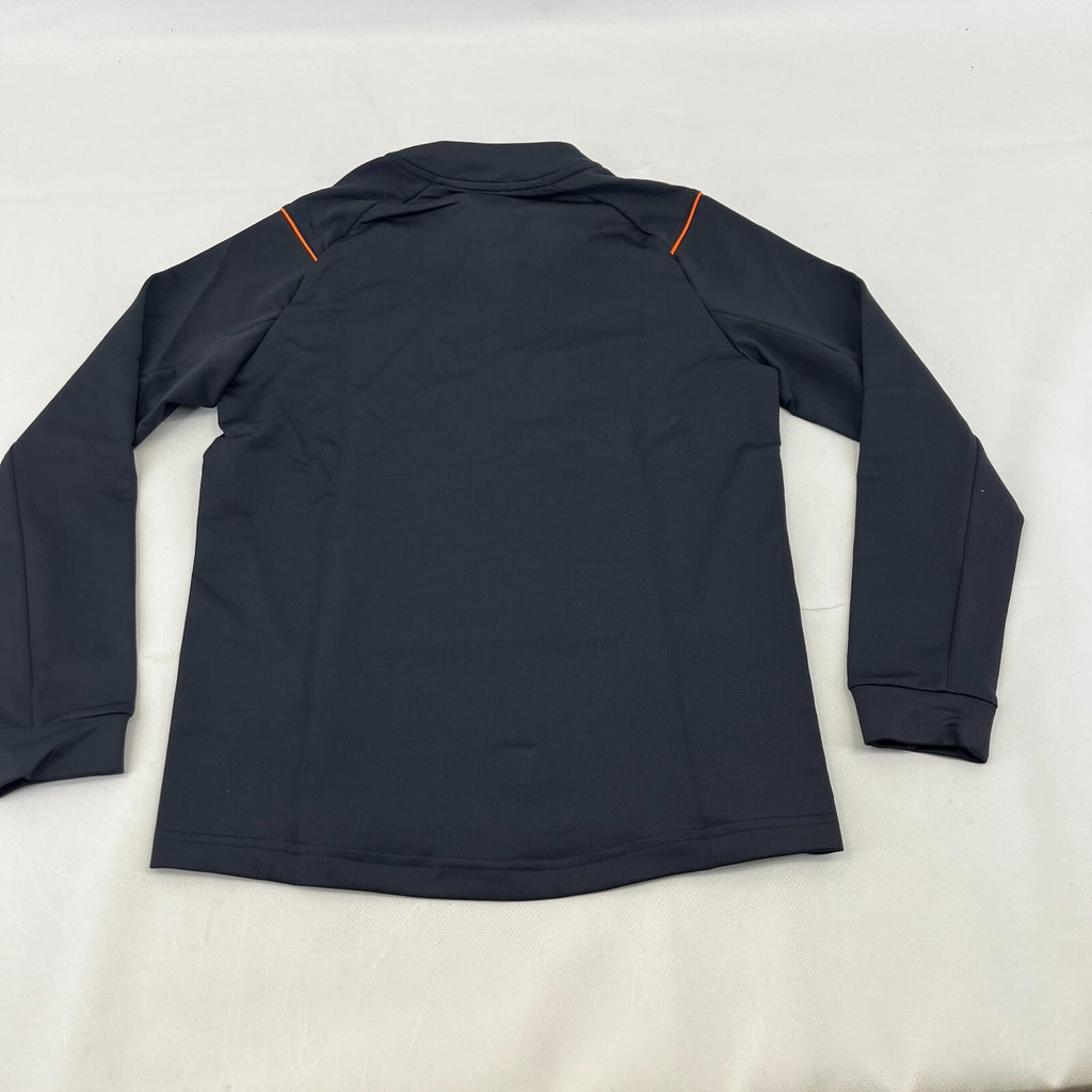 Rangers FC Football Club Kids Matchday 1/4 Zip Shirt Top in Black size Junior M