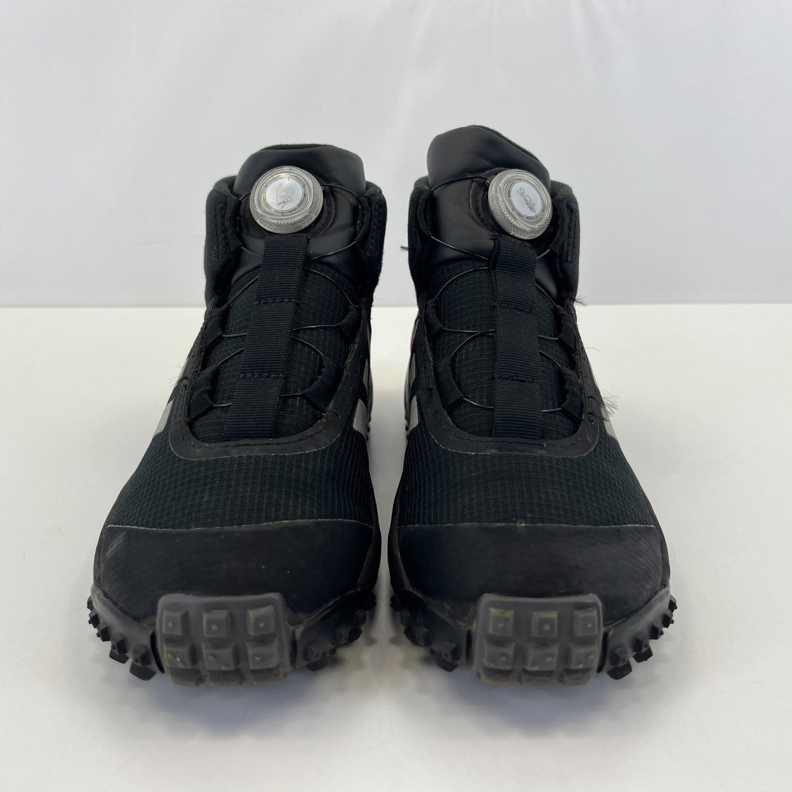Adidas Fortatrail BOA High Top Trainers in Black & Red UK size 5 / EU 38