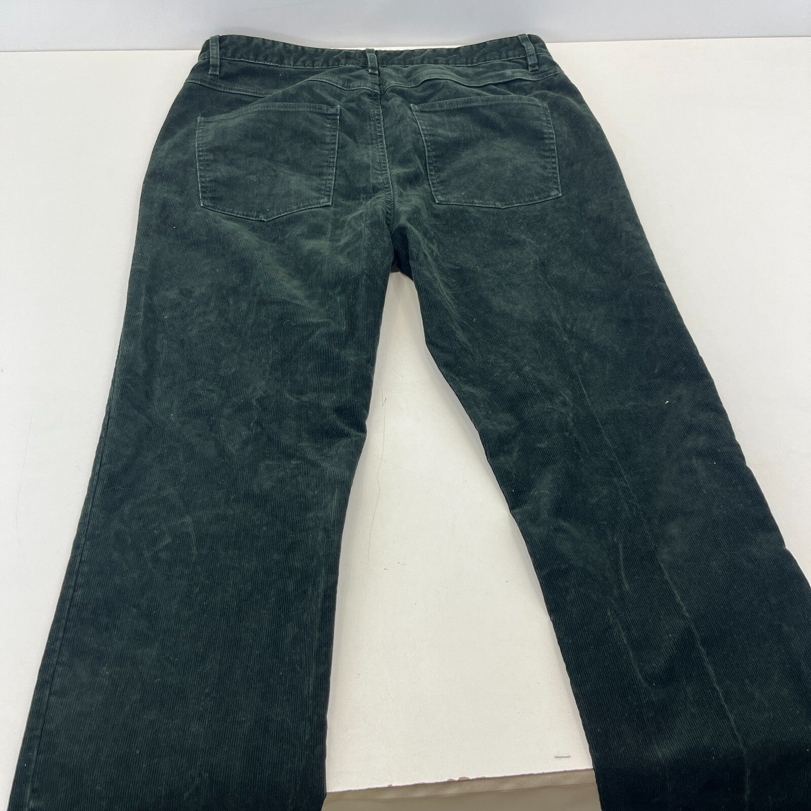 Rohan Men's Dark Green Cord Trousers size 34S Leg 29" Straight Leg