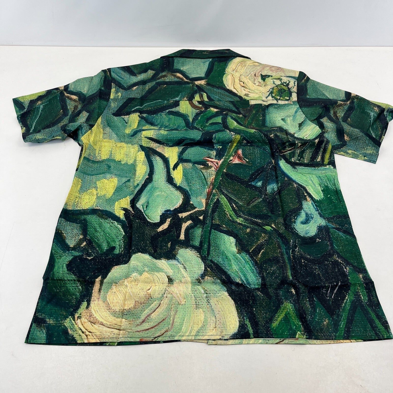 Gloomy Bear AOP Short Sleeve Shirt Forest Jungle Print size S - Sh*te Shirt