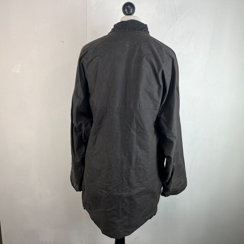 Alfa Laval Hamra The Windsor Wax Jacket size XL in Black Made in England