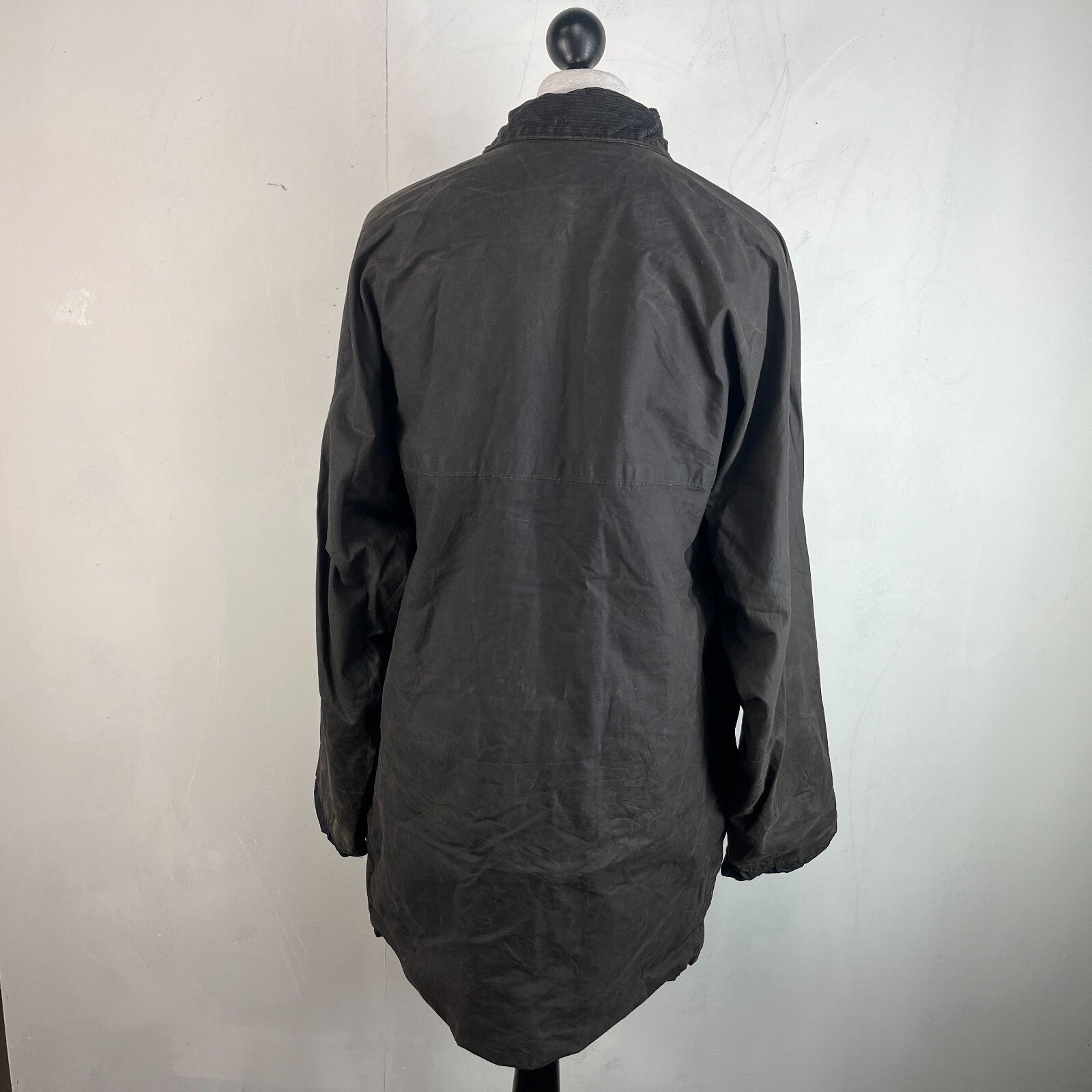 Alfa Laval Hamra The Windsor Wax Jacket size XL in Black Made in England