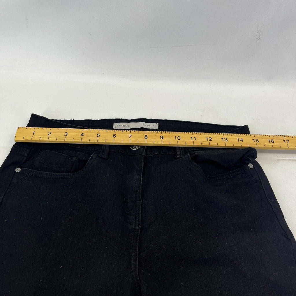 Ladies Skinny Fit Jeans UK size 12 in Black by George at Asda - NWOT